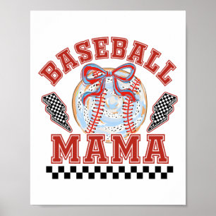Bysebyll Mama Coquette Bow Familie Mommy Mama Wome Poster