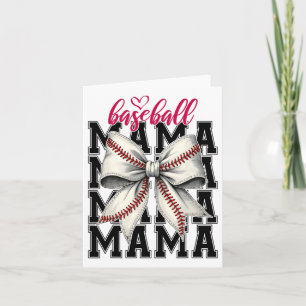 Bysebyll Mama Coquette Bow Game Day Bysebyll Mama Karte