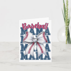 Bysebyll Mama Coquette Bow Game Day Bysebyll Mama Karte