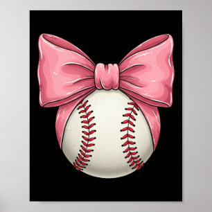 Bysebyll Mama Coquette Pink Bow Mütter Tag Bysebyl Poster