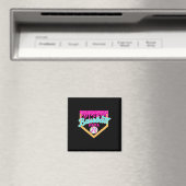 Bysebyll Mama Eiscreme-Tropf-Funny Bysebyll Mutter Magnet (In Situ (Geschirrspüler))