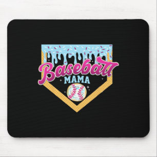 Bysebyll Mama Home Plate Eis Drip Bysebyll M Mousepad