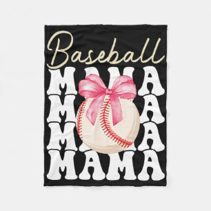 Bysebyll Mama Muttertag Bysebyll Mom Fleecedecke