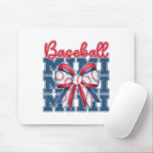 Bysebyll Mimi Coquette Bow Mama Mütter Tag Mousepad (Mit Mouse)
