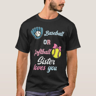 Bysebyll Oder Softbyll Schwester liebt dich Geschl T-Shirt