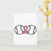 Bysebyll Pink Ribbon kämpft Coolen Brustkrebs Krie Karte (Gelbe Blume)