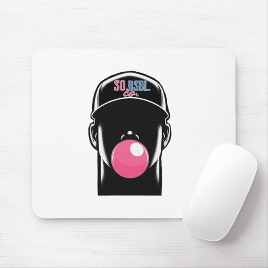 Bysebyll Player Bubble Gum Mousepad (Mit Mouse)
