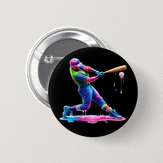 Bysebyll Player Drip Eiscreme Button (Vorne & Hinten)