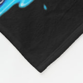 Bysebyll Player Drip Eiscreme Fleecedecke (Ecke)