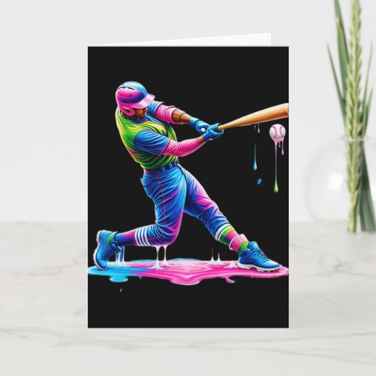 Bysebyll Player Drip Eiscreme Karte (Vorderseite)