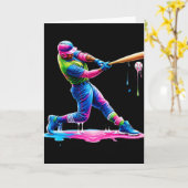Bysebyll Player Drip Eiscreme Karte (Gelbe Blume)