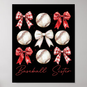 Bysebyll Schwester Coquette Bogen Sport Mädchen Poster