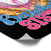 Bysebyll Schwester Funny Bysebyll Eis Drip Big Poster (Ecke)