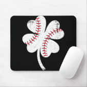 Bysebyll Shamrock St Patricks Day Saint Paddys Män Mousepad (Mit Mouse)