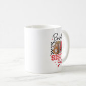 Bysebyll Sister Coquette Bow Größter Fan Sport Lov Kaffeetasse (VorderseiteRechts)