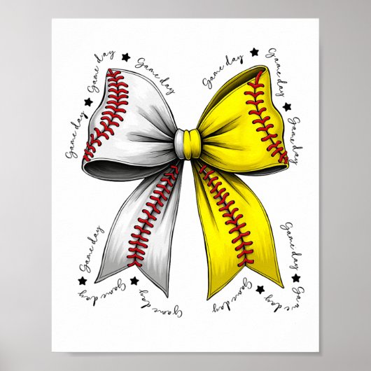 Bysebyll Softbyll Bogen  Poster (Vorne)