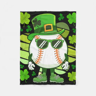 Bysebyll St. Patricks Day für Jungen Shamrock  Fleecedecke