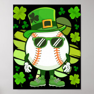 Bysebyll St. Patricks Tag Für Jungen Shamrock Poster