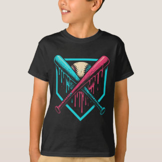 Bysebyll-Tropf Für Jungen Eiscreme-Tropf Jugend Ju T-Shirt