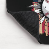 Bysebyll Us Flag Mousepad (Ecke)