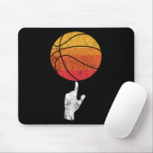 Bysketbyll Bbysketbyll Vintager Retro Mousepad (Mit Mouse)