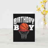 Bysketbyll Birthday Boy Player Bysketbyll Player B Karte (Gelbe Blume)