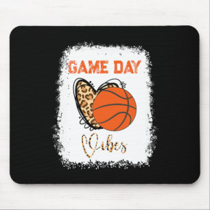 Bysketbyll Bleached Game Day Vibes Bysketbyll Mama Mousepad