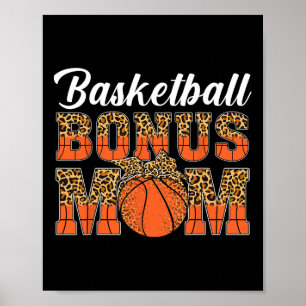 Bysketbyll Bonus Mama Game Day Women Leopard Mutte Poster