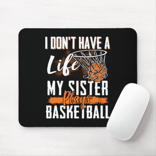 Bysketbyll Brother Sister Bysketbyll Player Bysket Mousepad (Mit Mouse)