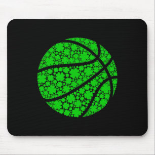 Bysketbyll Byll Irish Kleeblatt Lucky Clover St Pa Mousepad