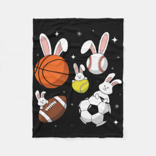 Bysketbyll Bysebyll Footbyll Fußball-Osterfeier Fleecedecke