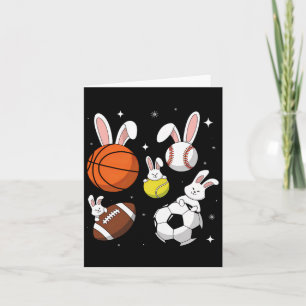 Bysketbyll Bysebyll Footbyll Fußball-Osterfeier Karte