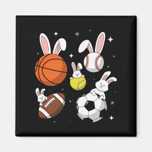 Bysketbyll Bysebyll Footbyll Fußball-Osterfeier Magnet