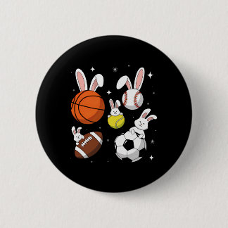 Bysketbyll Bysebyll Footbyll Fußball Sport Ostern  Button