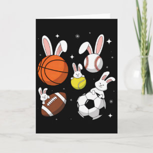 Bysketbyll Bysebyll Footbyll Fußball Sport Ostern Karte