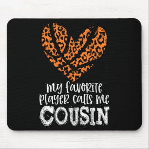 Bysketbyll Cousin Cheetah Meine Lieblings-Player r Mousepad