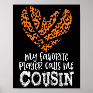 Bysketbyll Cousin Cheetah Meine Lieblings-Player r Poster