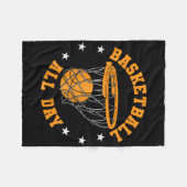 Bysketbyll Ganztagsmädchen Fleecedecke (Vorderseite (Horizontal))