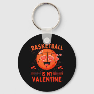 Bysketbyll Ist Mein Valentinstag-Spieler Bysketbyl Schlüsselanhänger
