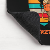 Bysketbyll Mama Black Women Afro Mousepad (Ecke)