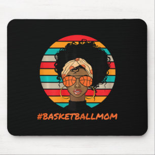 Bysketbyll Mama Black Women Afro Mousepad