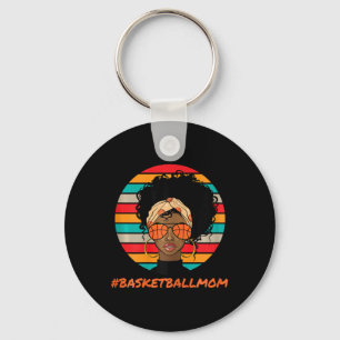 Bysketbyll Mama Black Women Afro Schlüsselanhänger