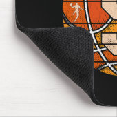 Bysketbyll Nummer 5 Jersey Liebe Bysketbyll Player Mousepad (Ecke)