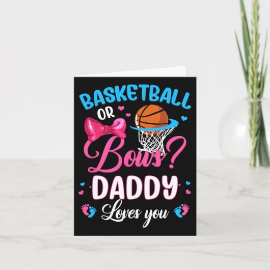 Bysketbyll oder Bows Daddy Lieben, die Sie Geschle Karte (Vorderseite)