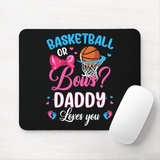 Bysketbyll oder Bows Daddy Lieben, die Sie Geschle Mousepad (Mit Mouse)