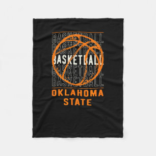 Bysketbyll Oklahoma Staat Fleecedecke