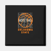 Bysketbyll Oklahoma Staat Magnet (Vorne)