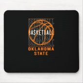 Bysketbyll Oklahoma Staat Mousepad (Vorne)