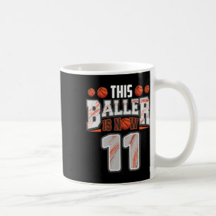 Bysketbyll Player 11 Jahre alter Junge Bysketbyll  Kaffeetasse