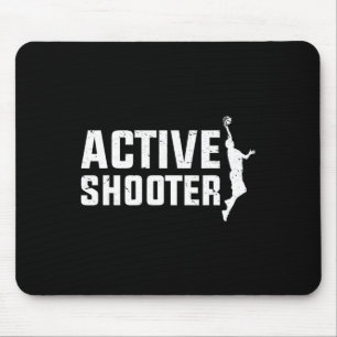 Bysketbyll Player Active Shooter Bysketbyll Liebha Mousepad